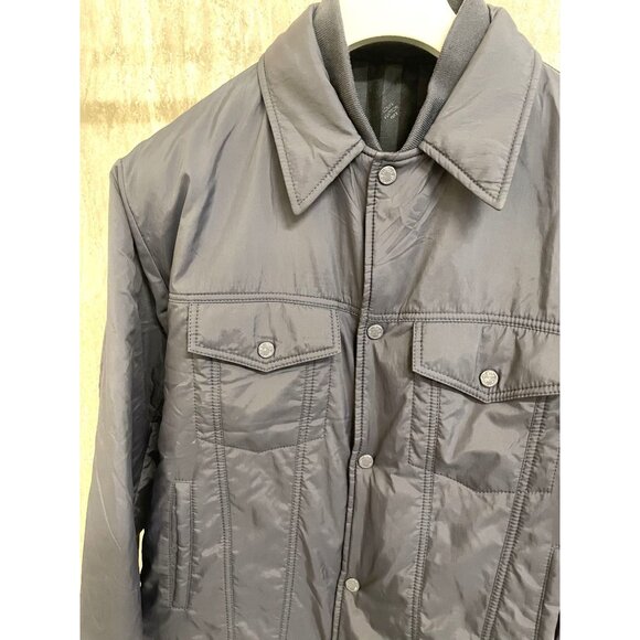 Louis Vuitton Mens Navy Quilted Jacket Size 52 - Picture 7 of 16